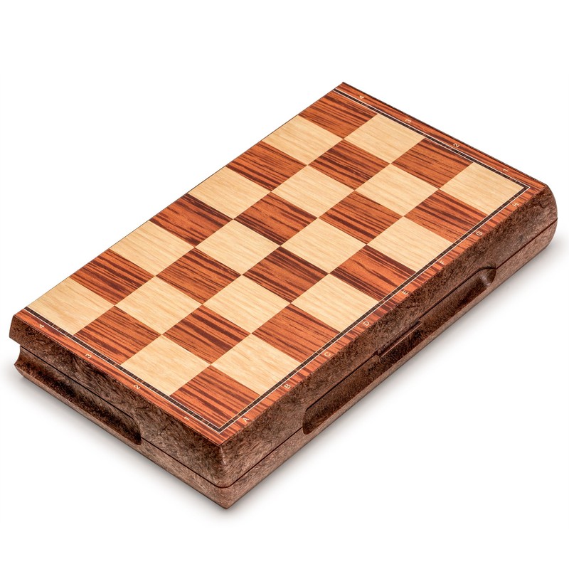 Yellow Mountain Imports Magnetic Portable Chess Set (27 Centimeters) -