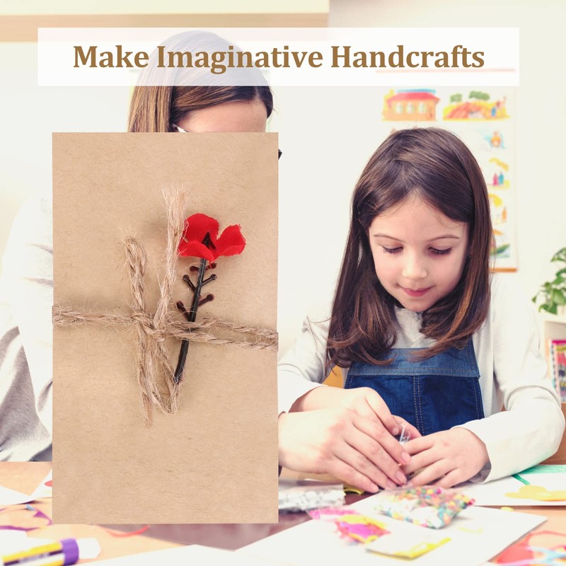 Pack of 100 Paper Kraft Petit Sac en Paper Alimentaire