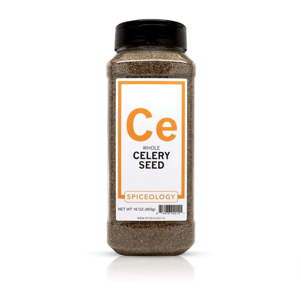 Celery Seed - Spiceology Whole Celery Seeds - 16 ounces