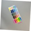VILLFUL 5packs Pet Fluorescent Index Stickers Cute Stationary for Memo