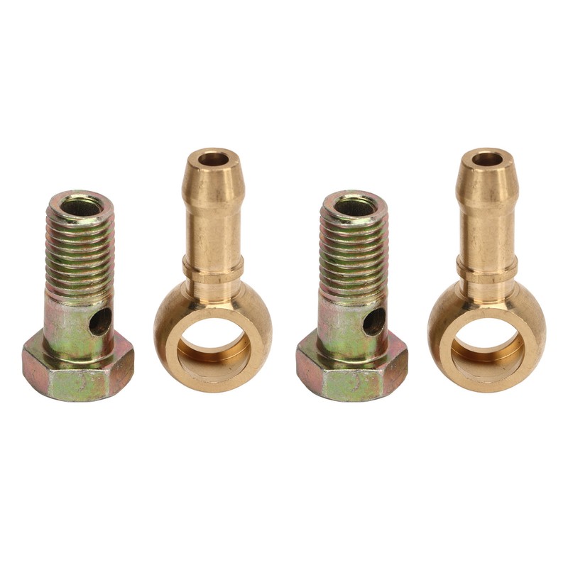 2 Set M12x1.25mm to 3/8in Turbo Water Banjo Bolt Good