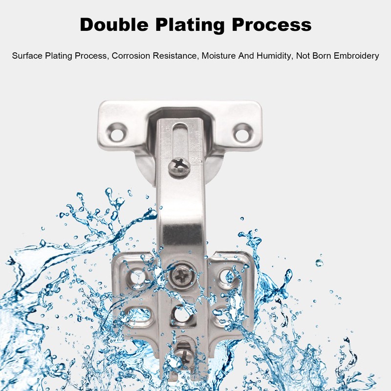 Cezmkio 135°Soft Closing Cabinet Hinges 2 Packs, Kitchen Cabinet Hinges,