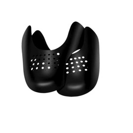 Wonder Care Sneaker Decrese Shoe Crease Protector For Sneakers Anti Wrinkle Shoe Protector Anti Crease Protector (Pair of 1/2, Black/White)