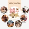 SEWACC 100pcs Truffle Wrappers Liners Mini Cupcake Liners, Paper Chocolate