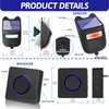 Solar Driveway Alarms Wireless Outside Weatherproof Motion Detector & Sensor