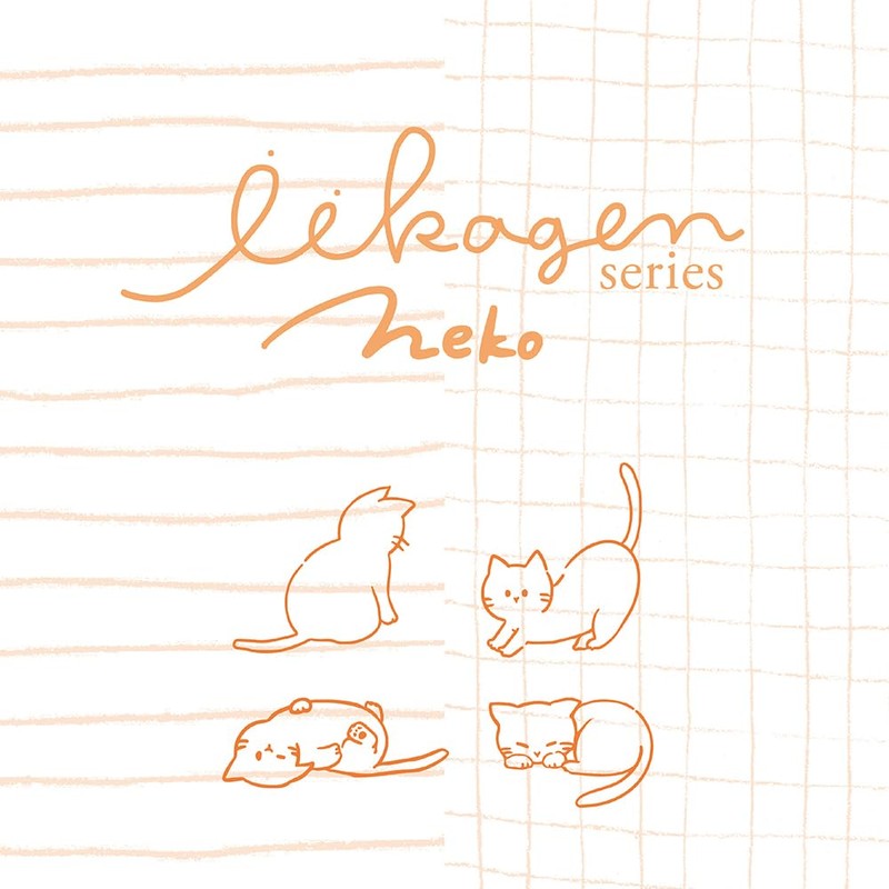Ikikken Refill, Animal Tsuen, Micro 5 Size, M6, Yoko Ruled,