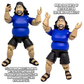 Ultimate Wrestling Crowd Fan Figures: Jason