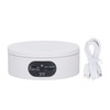 Rotating Display Stand 4.7in USB Battery Powered Stable Quiet Auto