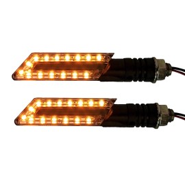 OZ-USA Naked Turn Signal Led Dual Sport Motorcycle Dirt Bike Light Street Fighter XR ZL