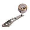 Baitcasting Reel Handle 32mm/1.26in Ergonomic Metal Fishing Reel Handle for