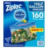 Ziploc Half Gallon Freezer Bags (160 ct.) Great Price