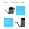 250ml Stainless Steel Hanging Ear Coffee Pot Gooseneck Spout Tea