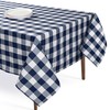 Softopia Cotton Buffalo Plaid Check 60"x84" Tablecloth 100% Cotton Washable