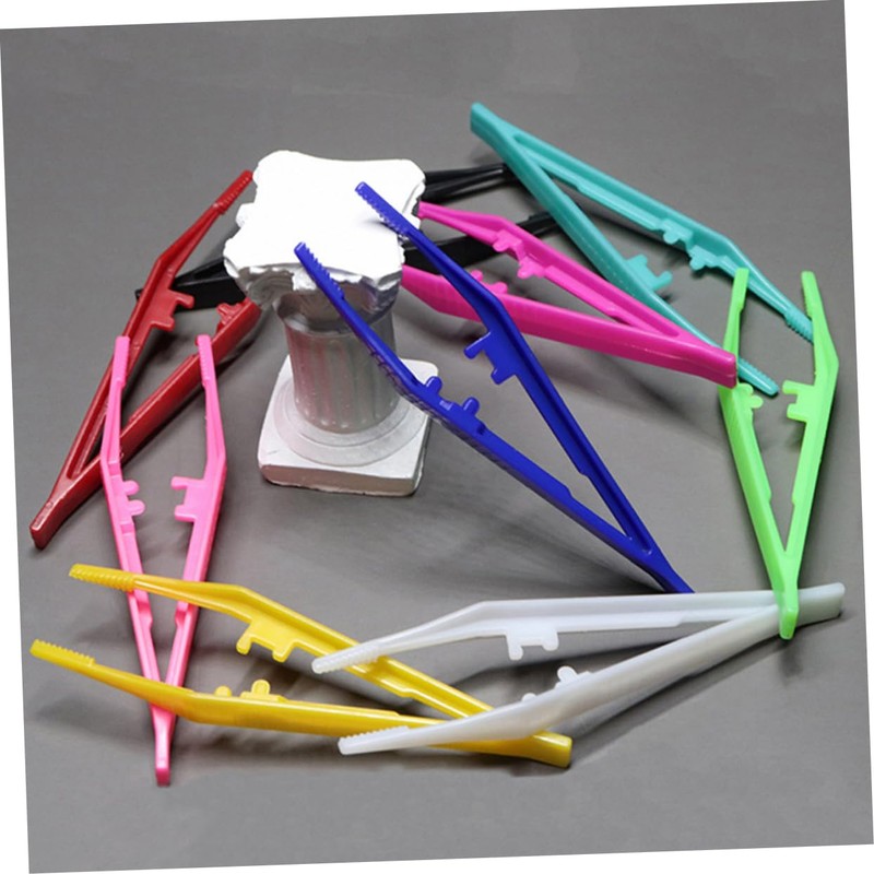 TOVINANNA 60pcs Eyebrow Tweezers Grooming Clips for Precise Trimming and