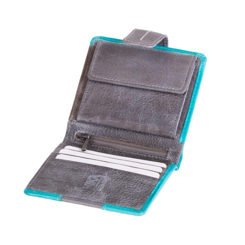 MIKA 42185 Women's Genuine Leather Wallet Portrait Format Wallet with