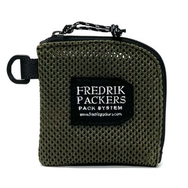 Fredrick Packers Coin Case Wallet, Coin Case, Olive