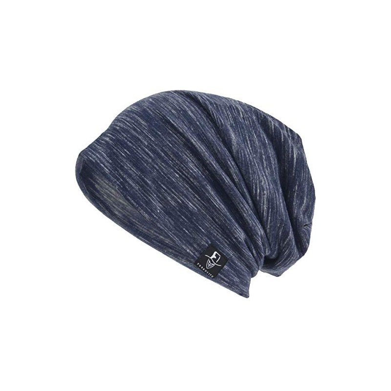 VECRY Men Slouch Hollow Beanie Thin Summer Cap Skullcap (Multi