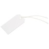 Merit White Strung Tag 96x48mm (Pack 75)