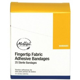 Fingertip Bandage, Fabric, PK25, Mfr: G128-A