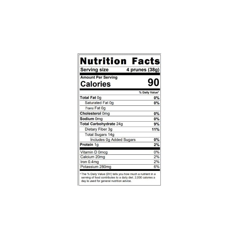 Pitted Prunes - 5 lb. Box