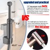 SonTiy Handheld Bidet Toilet Sprayer Black Stainless, Cloth Diaper Sprayer