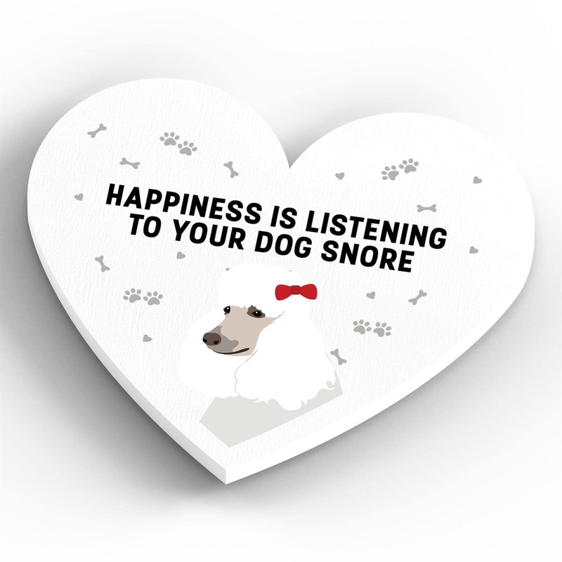 Global Designs Poodle Happiness Is Your Dog Snoring Katie Pearson
