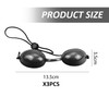 IDNVFY 3 Pairs Black Safety Glasses, Light Blocking Protective Mask,