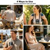 10000mAh Portable Waist Fan Clip on, Personal Belt Fan with