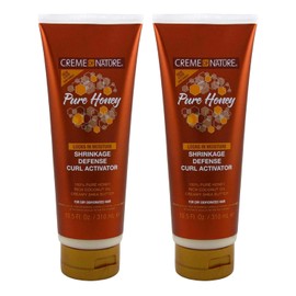 Creme Of Nature - Activador de rizos de miel pura, tubo de 10.5 onzas (310 ml) (paquete de 2) | 10.5 onzas