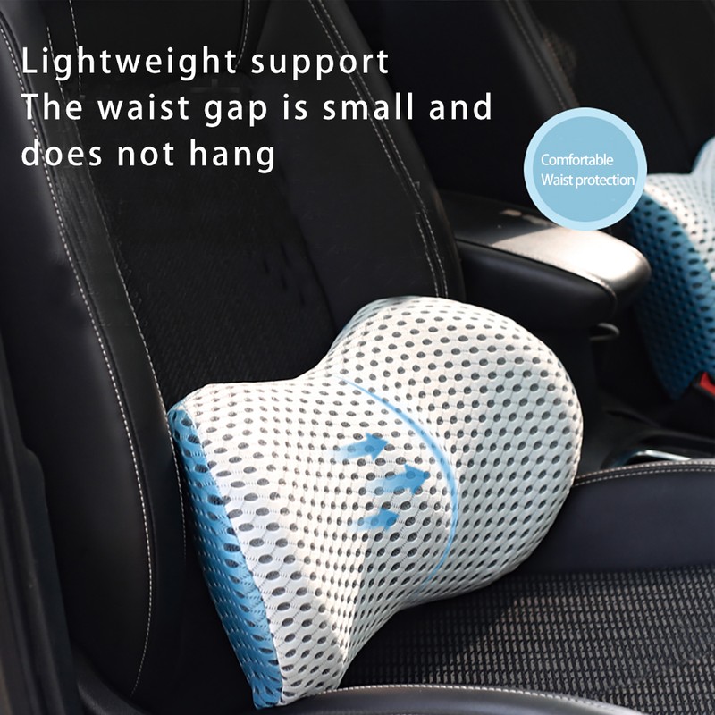Lumbar Support Memory Foam Pillow Bed Cushion for Sleep Lower