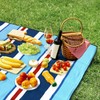 Vinsani 170 x 130cm Folding Picnic Blanket Waterproof & Sandproof