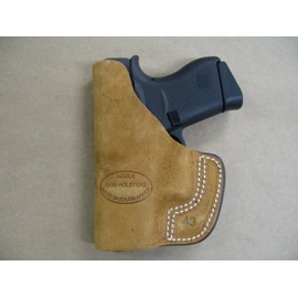 Azula Inside The Pocket Leather Concealment Holster for Glock 43, 43X 9mm Pistol ITP