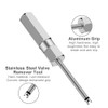 Daiilg 2pcs Valve Core Removal Tool Set, Screwdriver Valve Stem