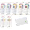 ZEBRA MILDLINER Highlighter pen markers, 7-Pack (WKT7-5C / WKT7-5C-NC /