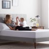 LUCID Premium Rayon Bamboo Jersey Mattress Protector - Ultra Soft