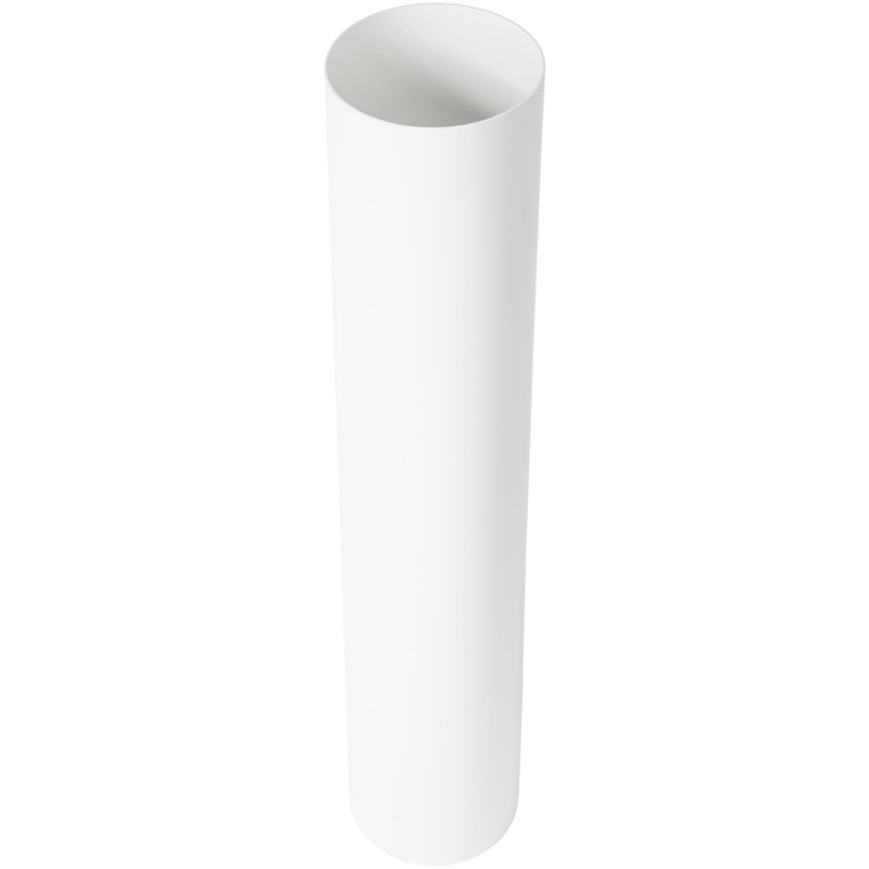Vent Systems Diameter 100mm Round Ventilation Pipe - 0.5m Long