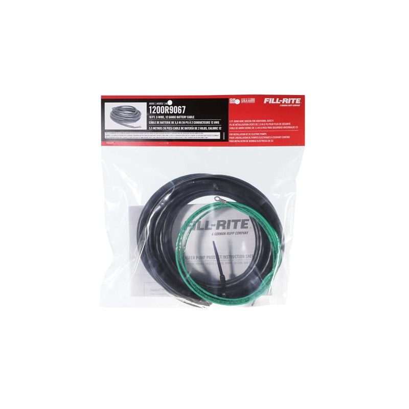 Fill-Rite 1200R9067 Wire Battery Cable