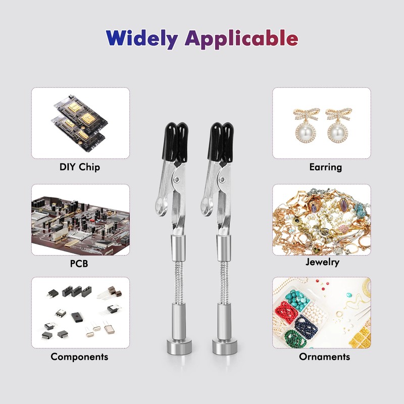 Magnetic Soldering Helping Hands for PCB Repair – Flexible Adjustable