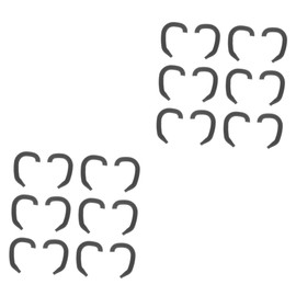 Healeved 12pairs Protruding Ear Supports Safe for Ear Shape Tools Designed for Newborns and Boys and Girls Black