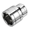 sourcing map 1/2-Inch Drive 24mm 6-Point Shallow Socket, Metric, Cr-V