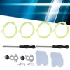 2Set Adjustable Carburetor Gasket Kit Replacement for Husqvarna 235236 240