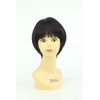 Priscilla A-691 Noble Short Bob All Wig, Heat Resistant, TMB Maroon Brown