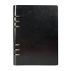 Vintage Leather Ring Binder Notebook, A5(17 * 23cm/6.6 * 9inch)