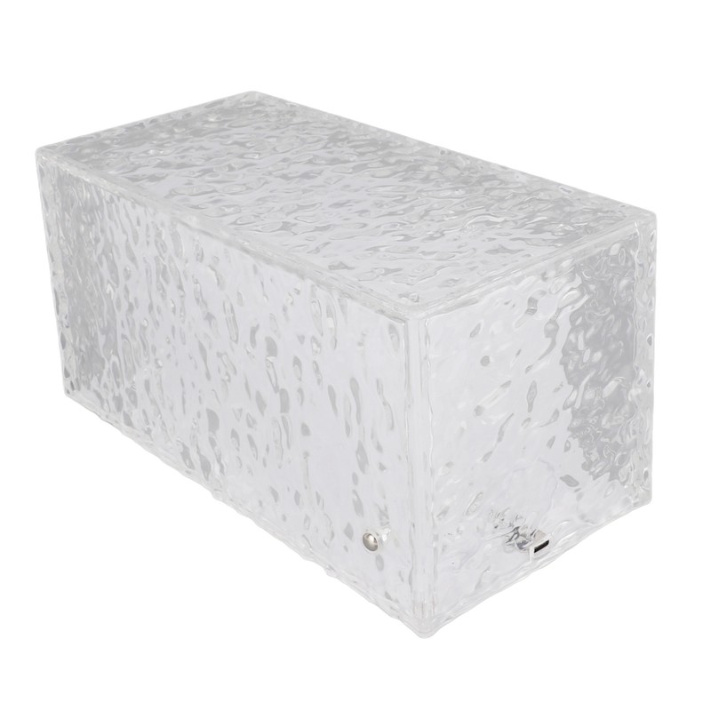 Ice Cube Night Light 16 Colour Changing Decorative Touching USB