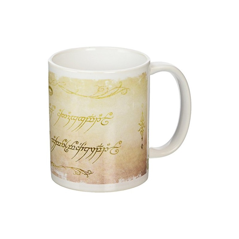 Pyramid International Lord of The Ring Inscription Keramikbecher, Keramik, Mehrfarbig,