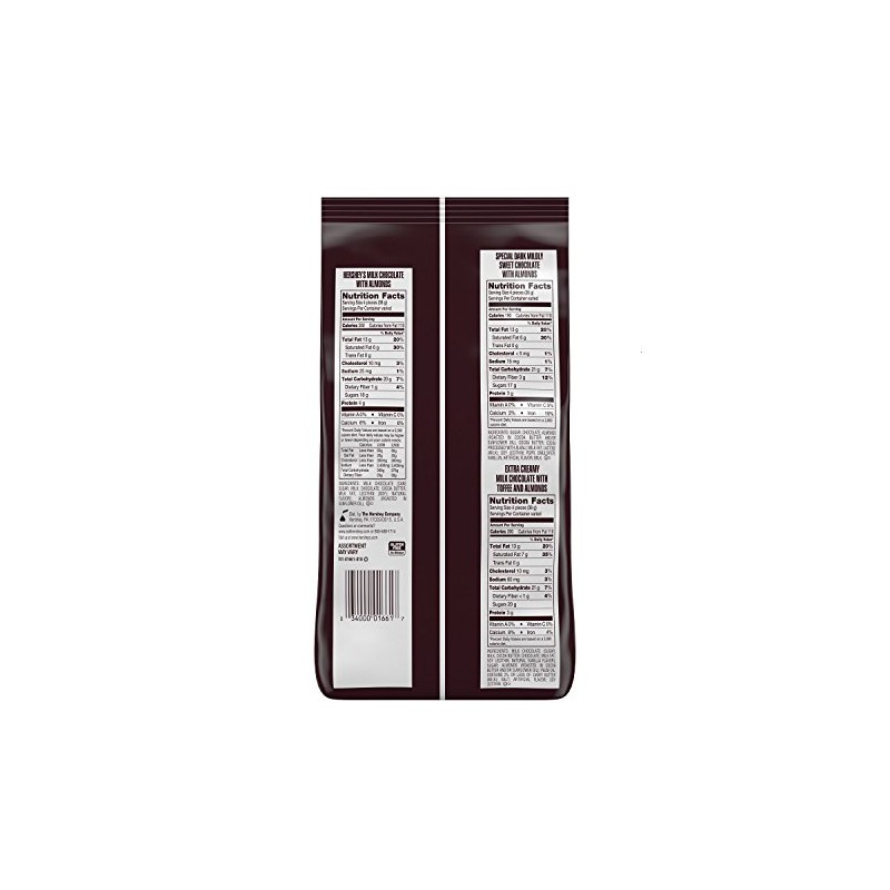 HERSHEY'S Nuggets Assortment, Holiday Chocolate Candy Gift, 52 Ounce Bag