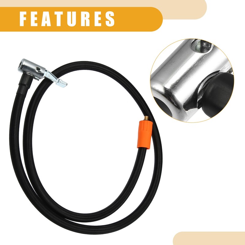Partuto 1 Pc 1M Universal Car Tire Inflator Extension Hose
