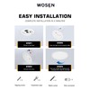 1 Pack 12 Inch LED Flush Mount Ceiling Light with