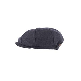 Heritage Traditions Kids Wool Tweed Mix Newsboy Cap Hat 7-9 Years (Navy)