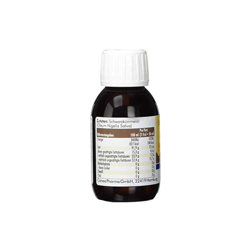 Pharma-Peter Black Cumin Oil Egyptian Cold Pressed and Pure 100
